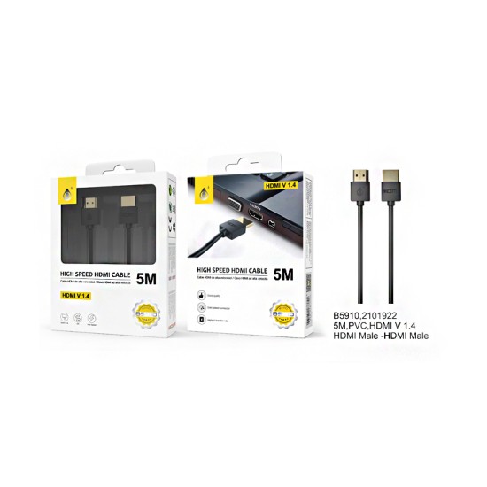 CABO DE HDTV ONEPLUS B5911 NE 4K 1080P HDMI MACHO PARA HDMI MACHO 10M PRETO CABO DE HDTV ONEPLUS B5911 NE 4K 1080P HDMI MACHO PARA HDMI MACHO 10M PRETO